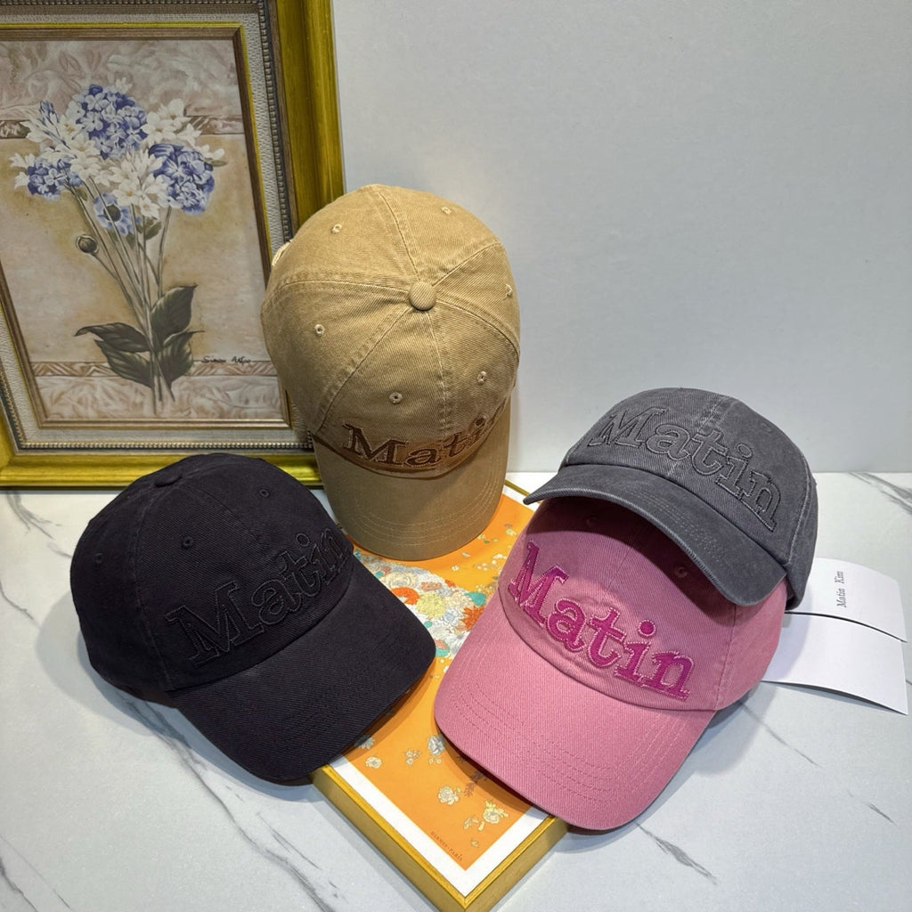 Matin Embroidered Baseball Cap - image 6