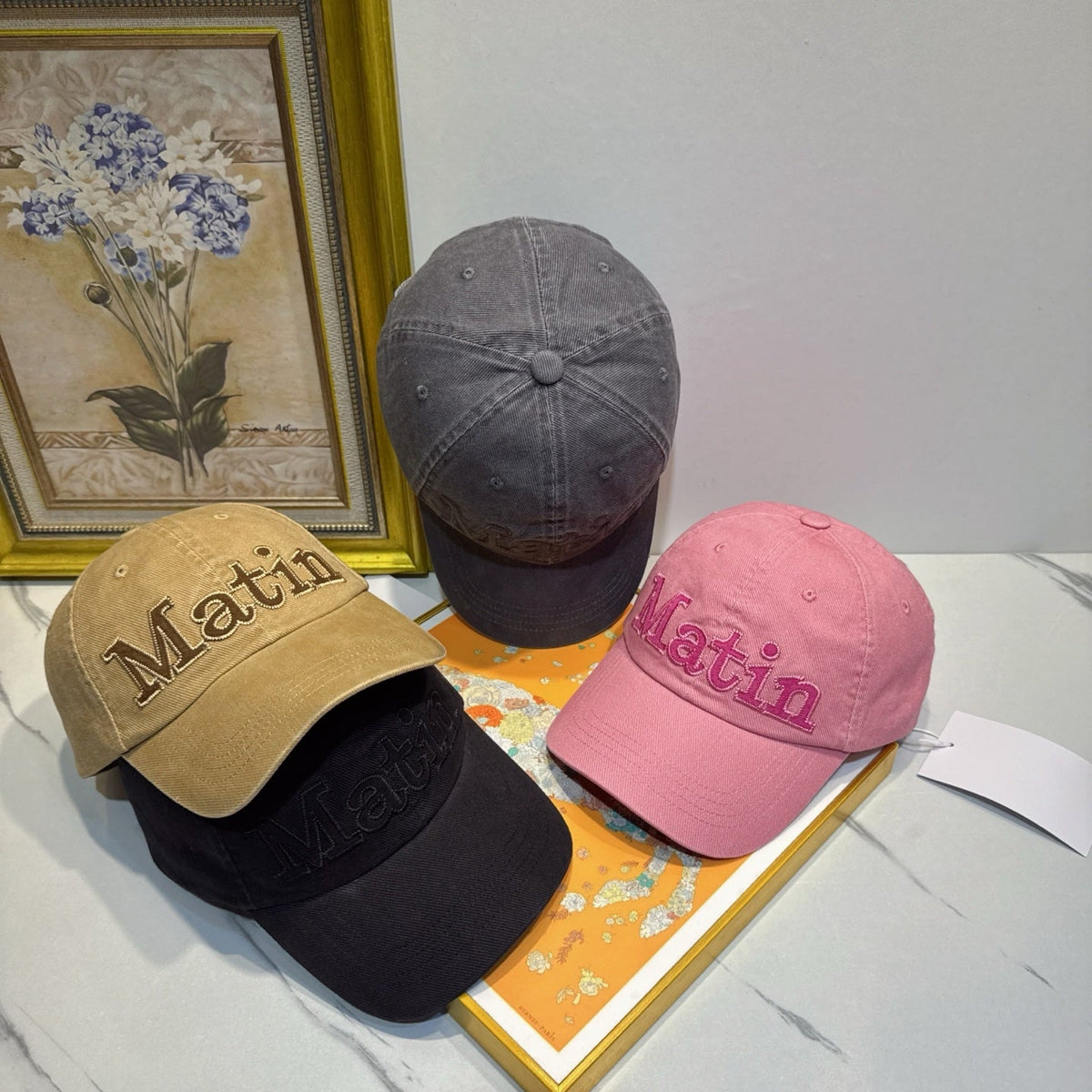 Matin Embroidered Baseball Cap - image 7