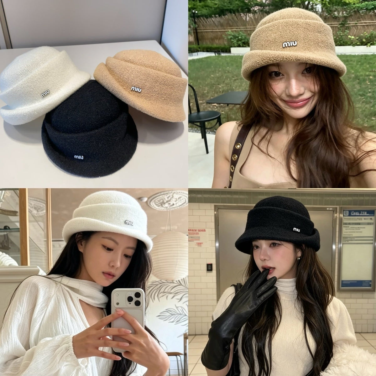 Knit Bucket Hat - image 9