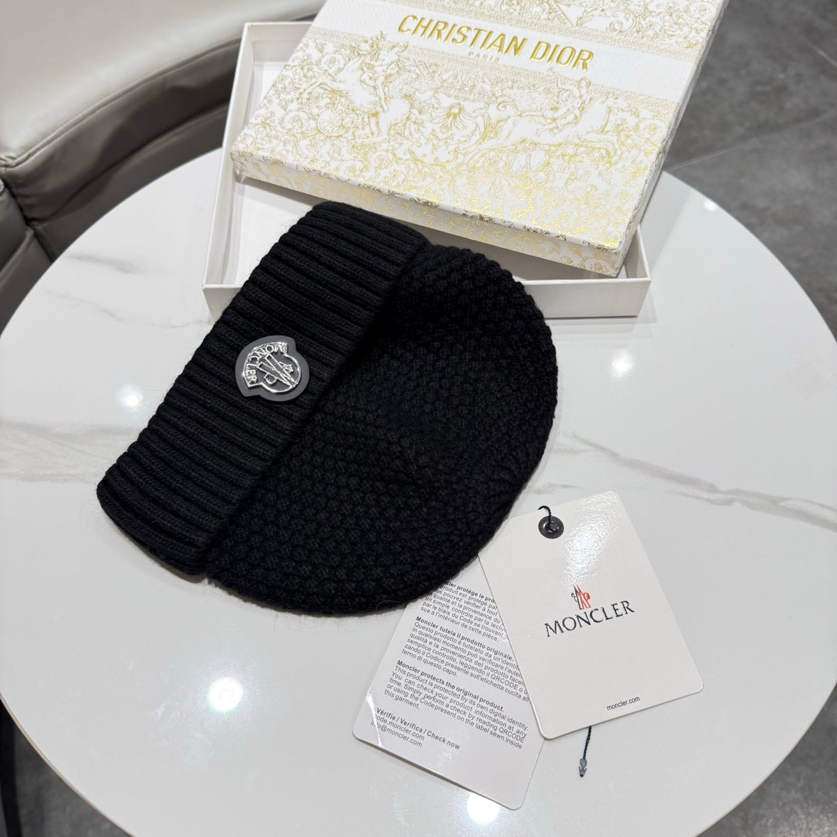 Moncler Wool Beanie - image 8