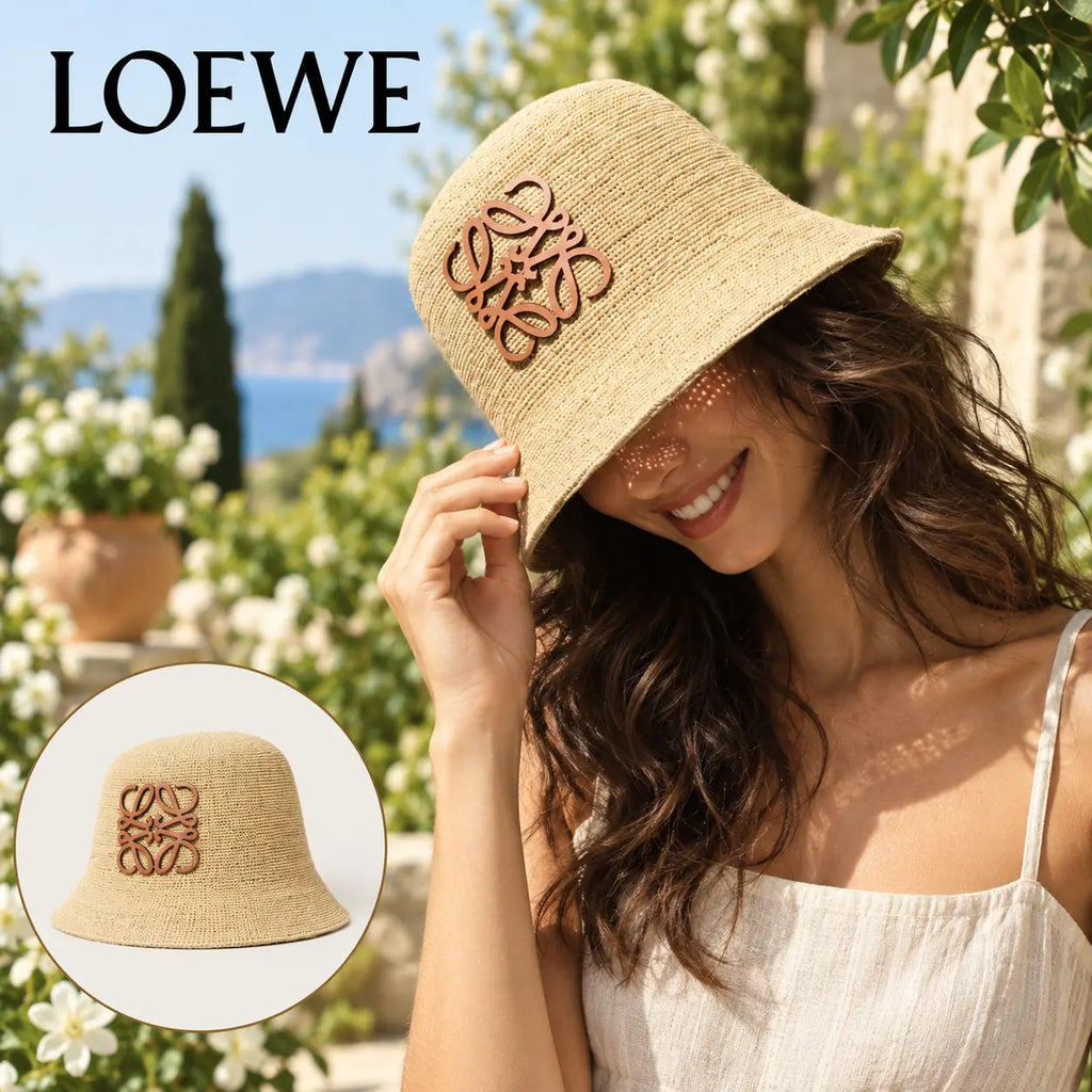 Loewe Bucket Hat worn by a model
