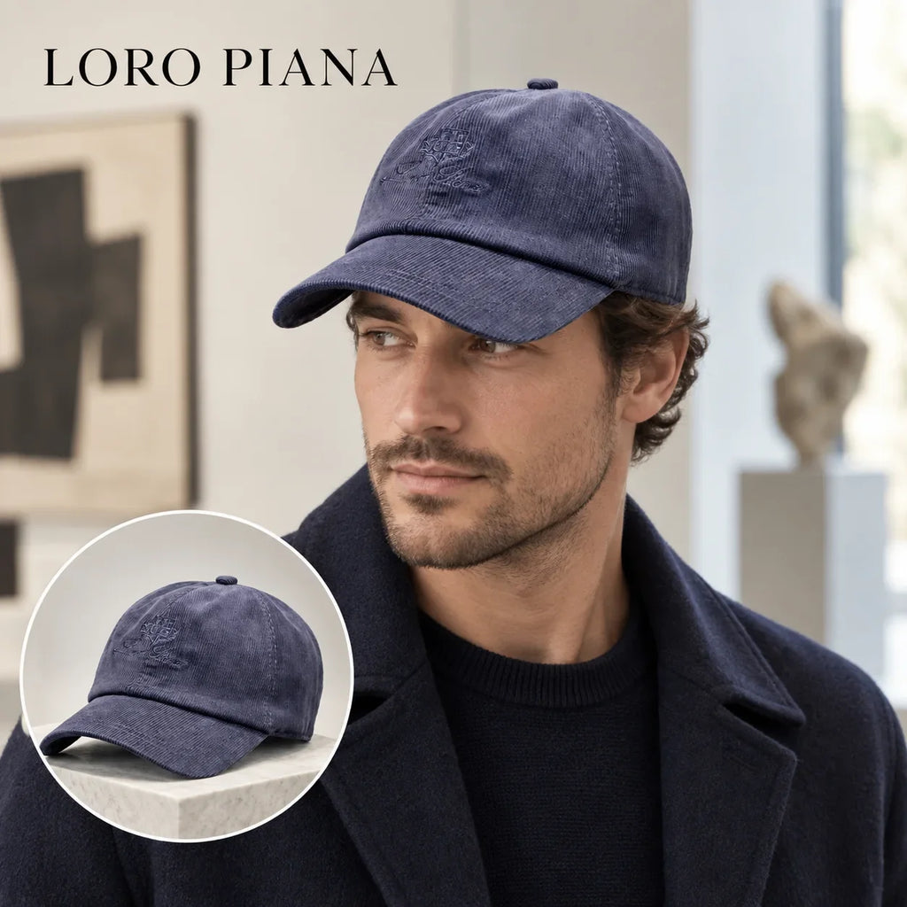 Loro Piana Corduroy Baseball Cap - image 1