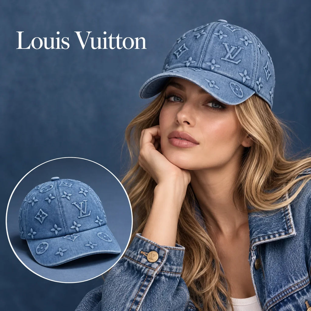 Louis Vuitton Denim Baseball Cap - image 1