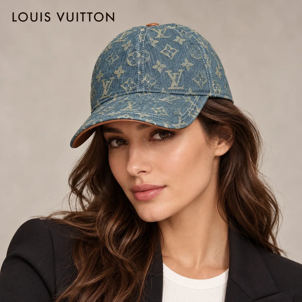 Louis Vuitton Denim Baseball Cap - image 1