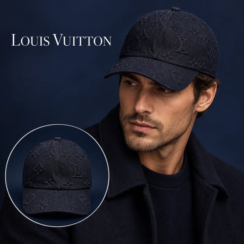 Louis Vuitton Denim Baseball Cap - image 1