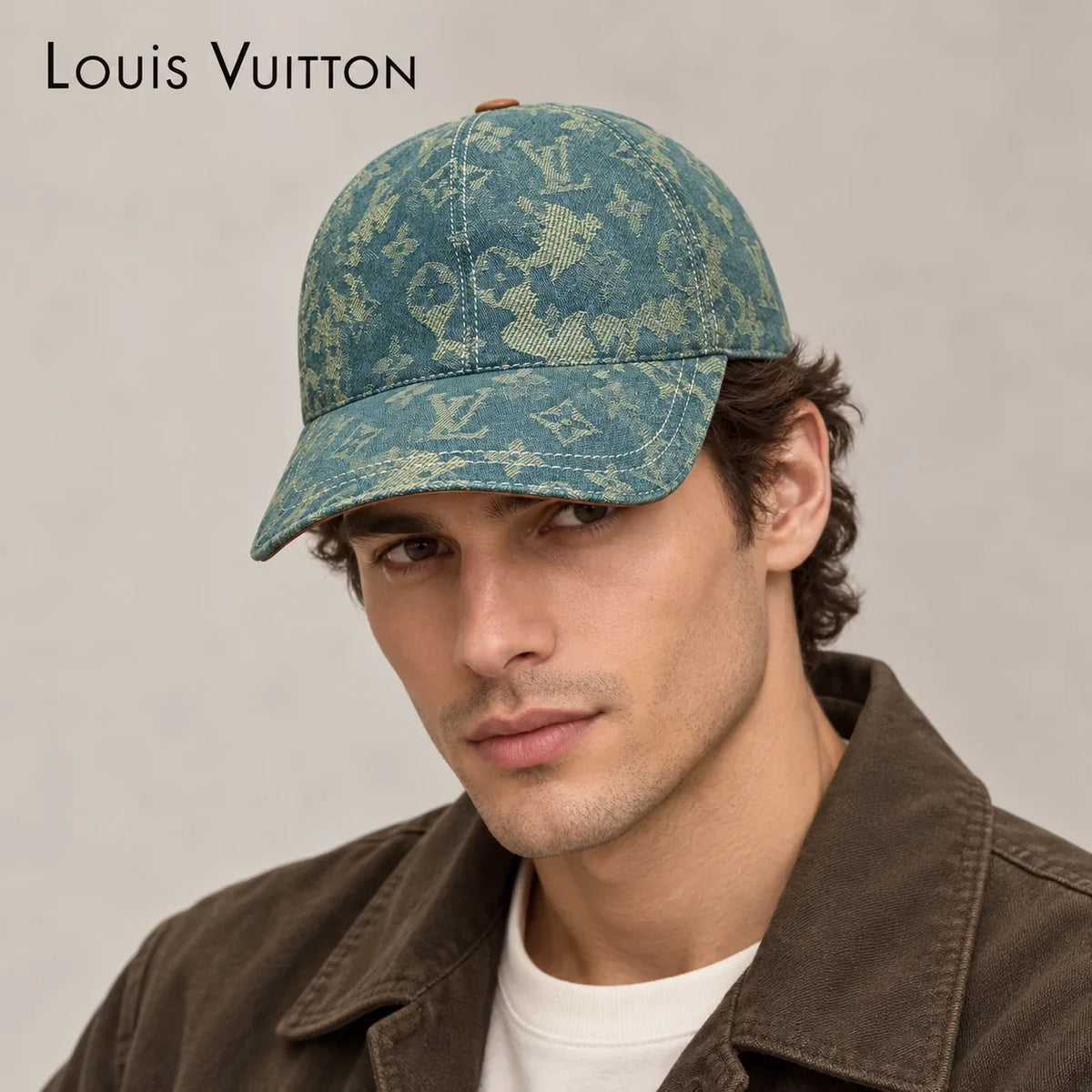 Louis Vuitton Denim Baseball Cap - image 1