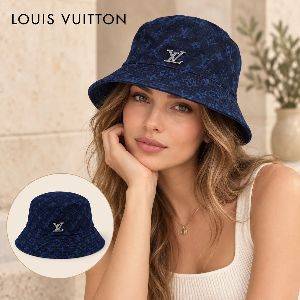 Louis Vuitton Denim Bucket Hat - image 1