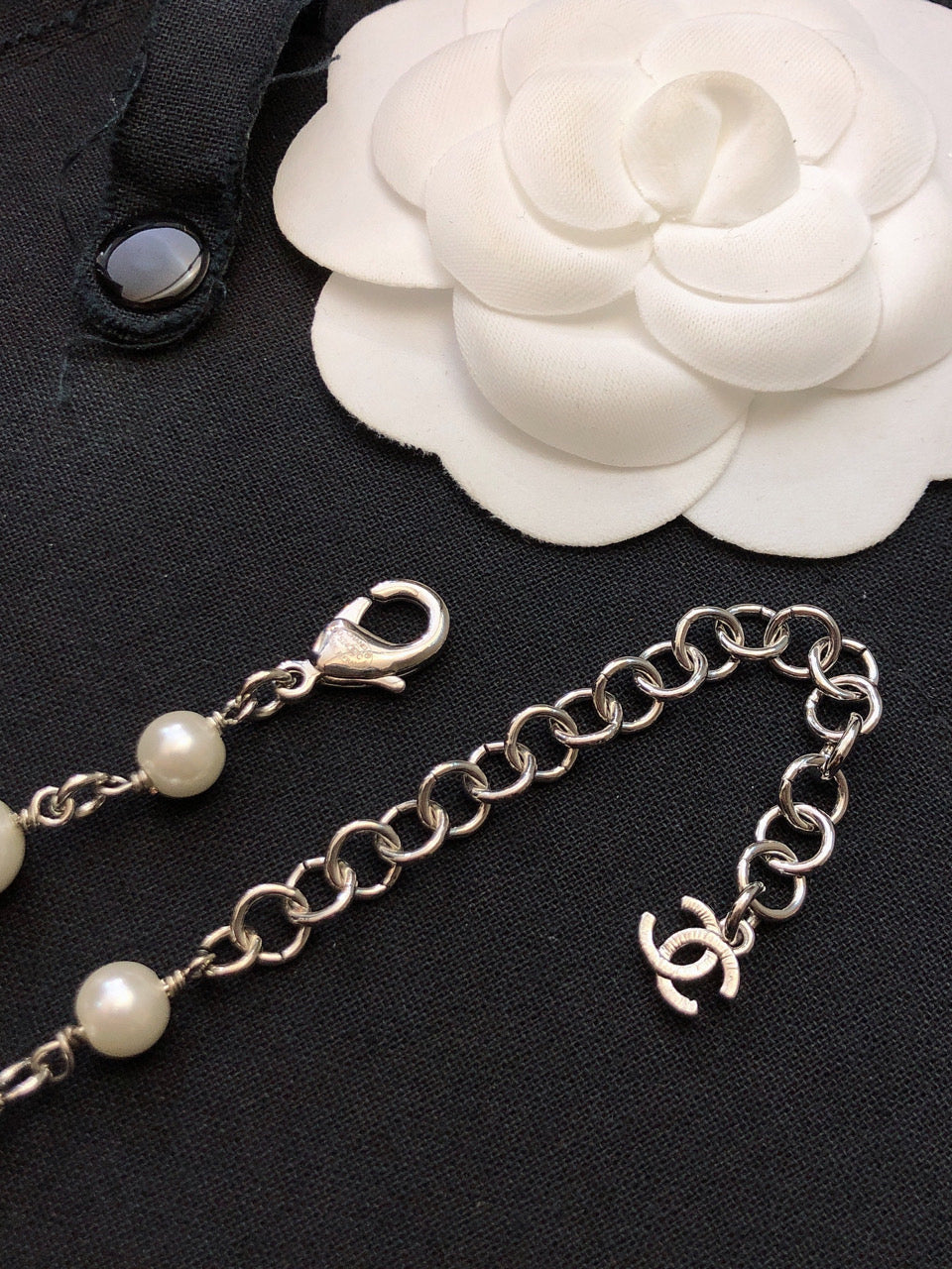 Chanel Interlocking C Pearl Chain Belt - album image 8