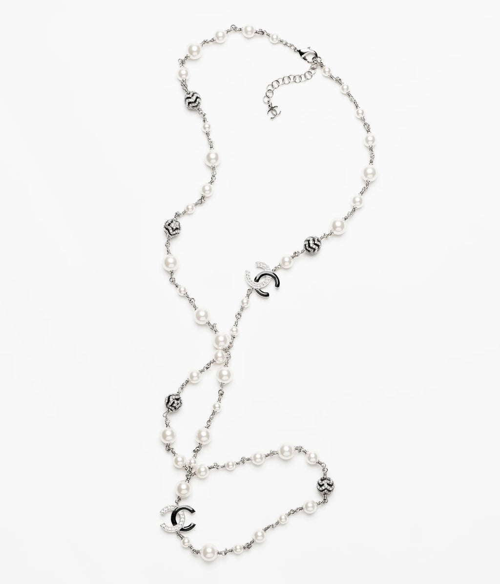 Chanel Interlocking C Pearl Chain Belt - album image 1