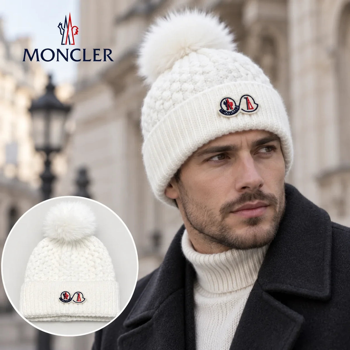 Moncler Knit Beanie - image 1