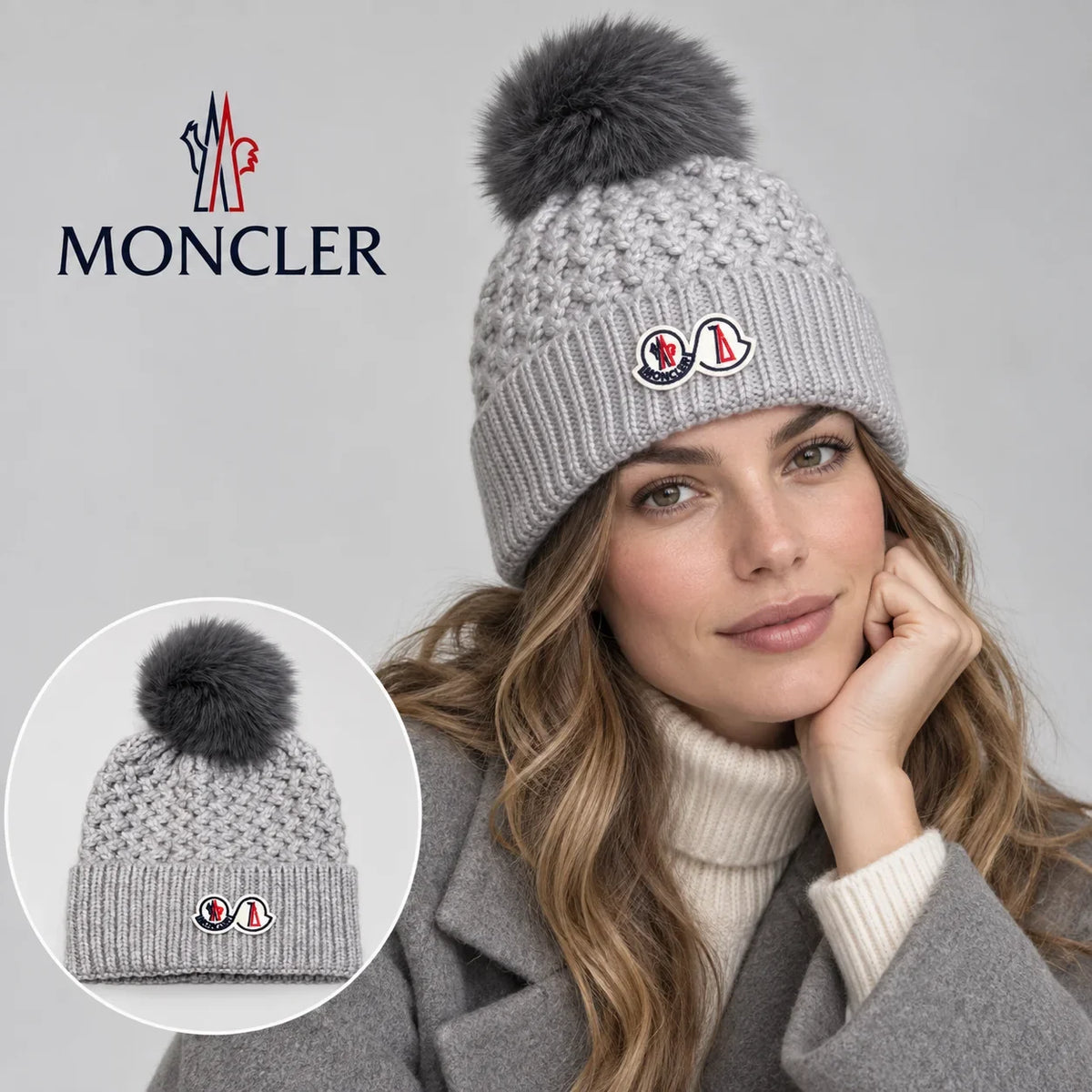 Moncler Knit Beanie - image 1
