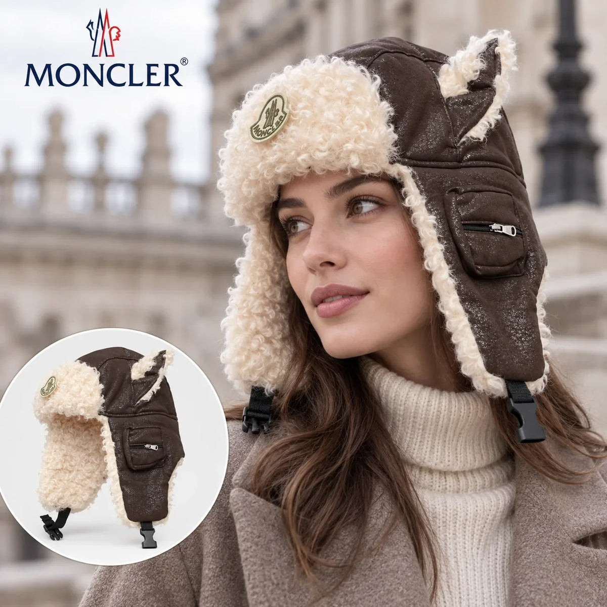 Moncler Plush Hat - image 1
