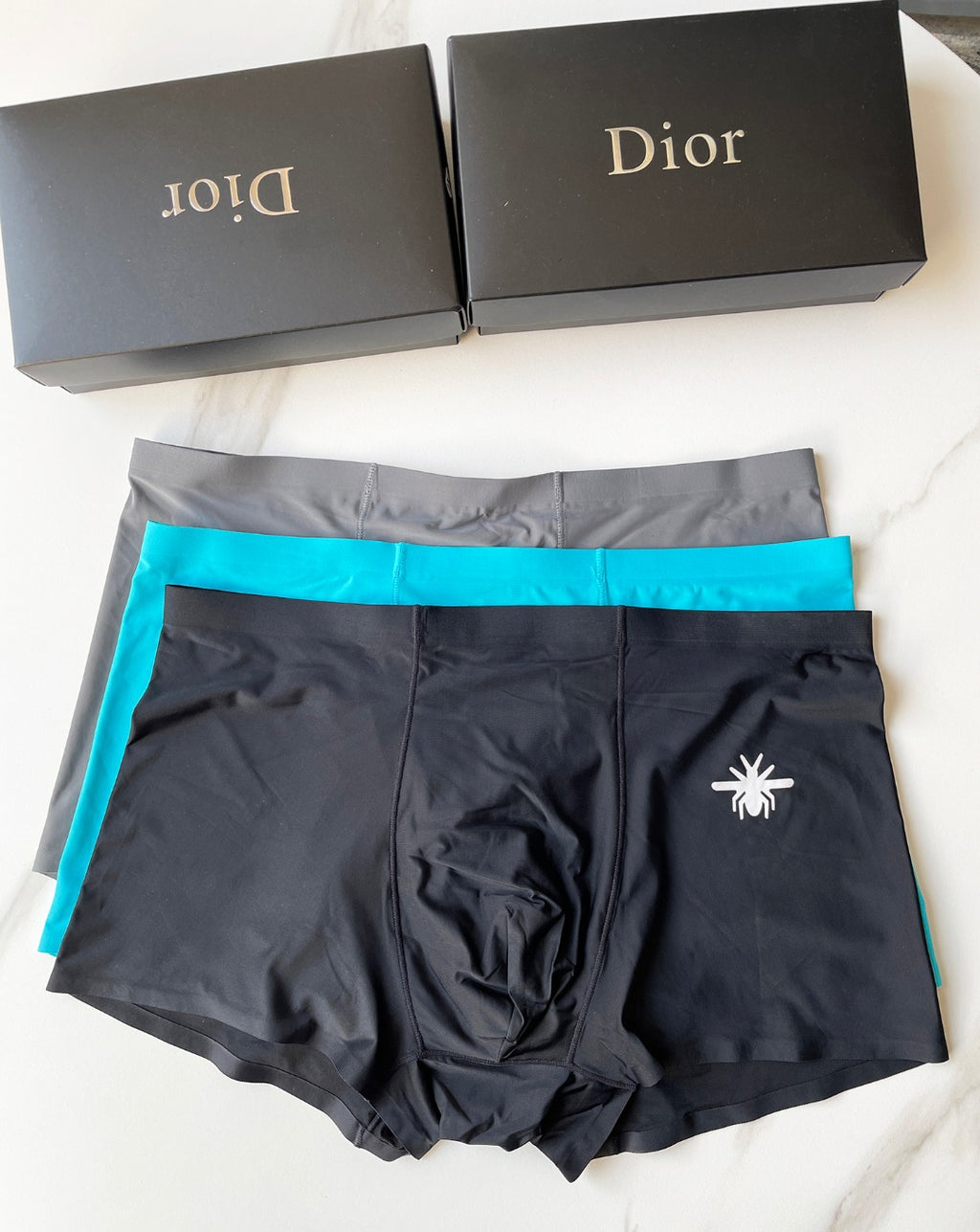 Dior bee and contrast waist boxer briefs - view 2
