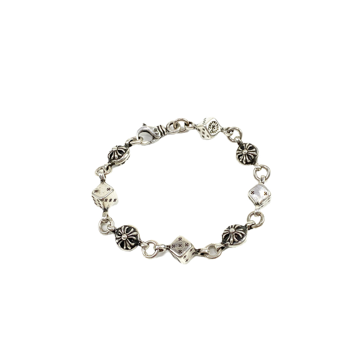 Chrome Hearts Dice and Cross Station Bracelet - album image 1