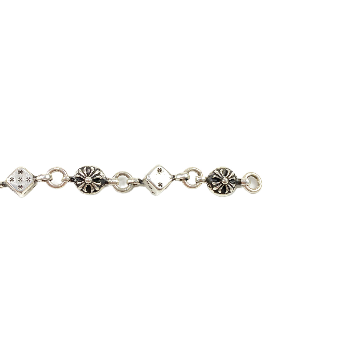 Chrome Hearts Dice and Cross Station Bracelet - album image 5
