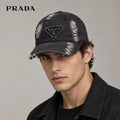 Prada Denim Baseball Cap - image 1